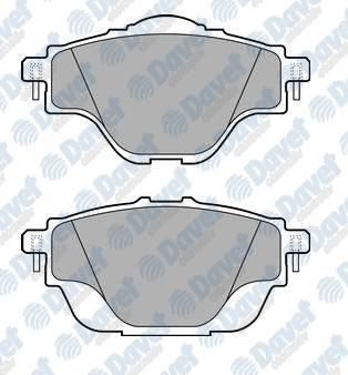 DELPHI LP2509 Fren Balatasi Citroen C4 Picasso 07/13> Arka